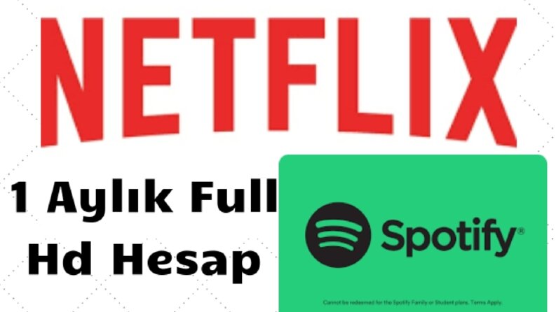 Netflix Spotify Hesap