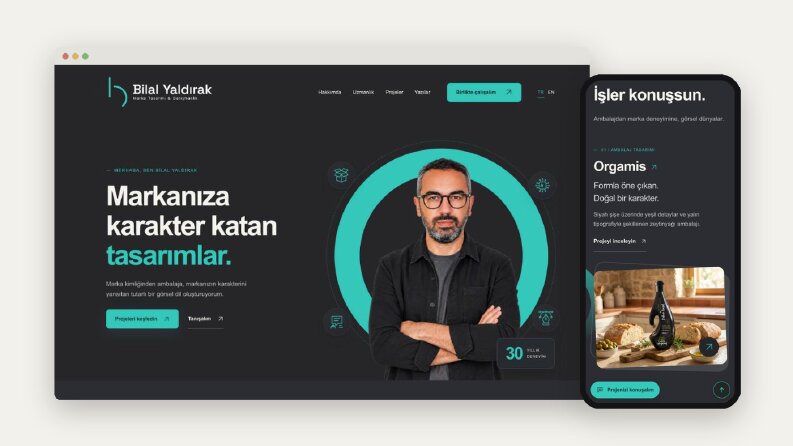 Marka ve Ambalaj Stüdyosu Web Sitesi Tasarımı