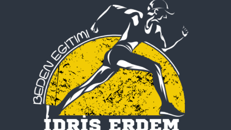 Beden Eğitimi Öğretmeni - Konsept logo tasarımı