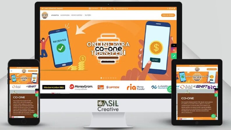 www.co-one.net  Anahtar Teslim Web Sitesi