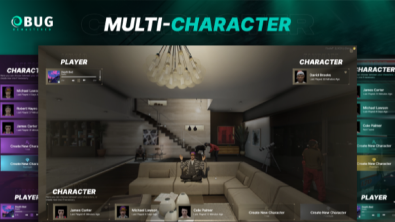 Fivem | GTA V Multicharacter