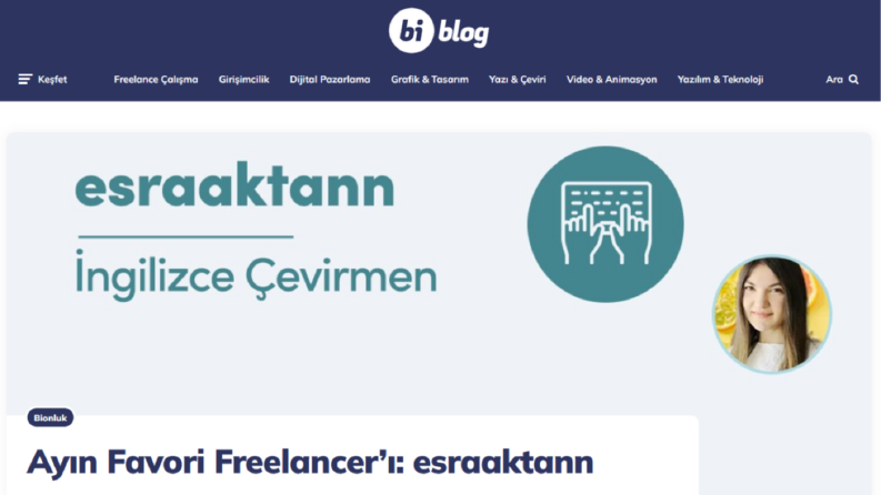 Ayın Freelancer'ı