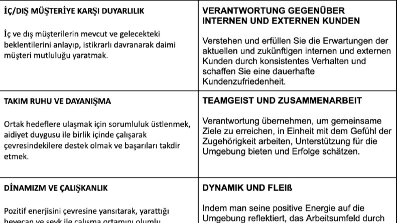 Türkçe - Almanca çeviri