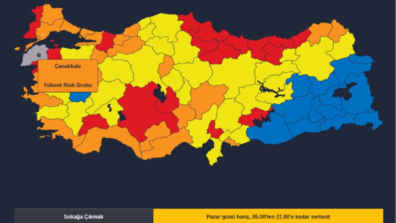 Risk Yasak Haritasi