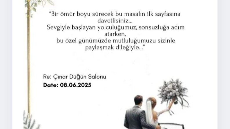 En özel günlerinizi birlikte ölümsüzleştirelim.