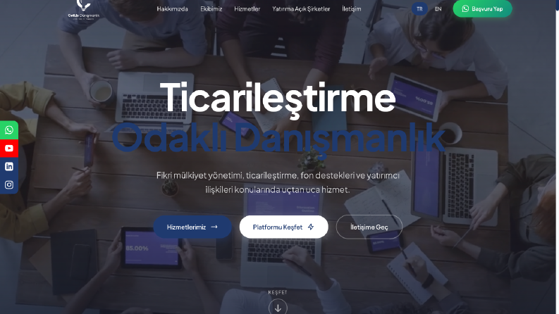 Cetlis: Özel Kodlanmış Modern Web Projesi
