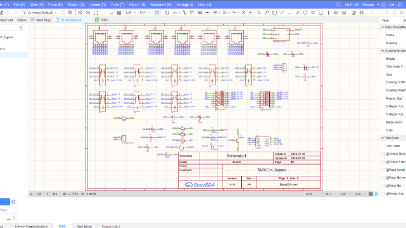 Watchdog Devreli Ethernet Yedekleme Kartı - Şematik
