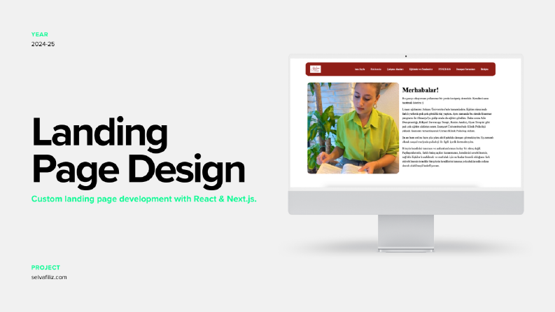Landing Page Development