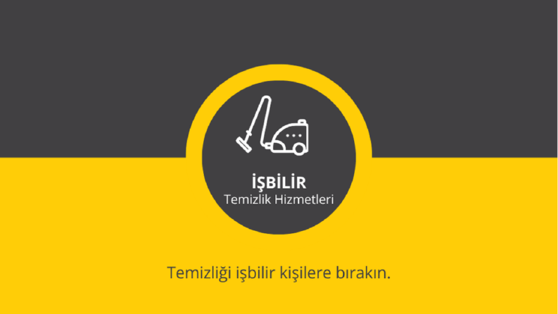 İŞBİLİR Temizlik - Modern Kartvizit Tasarımı