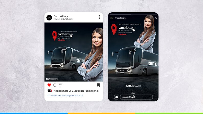 TamBilet.Com Sosyal Medya Tasarımı