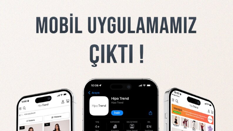 Hipotrend mobil uygulama tasarımları