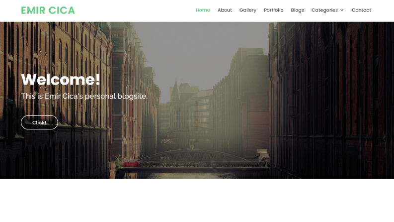 Kişisel Web Sitesi
