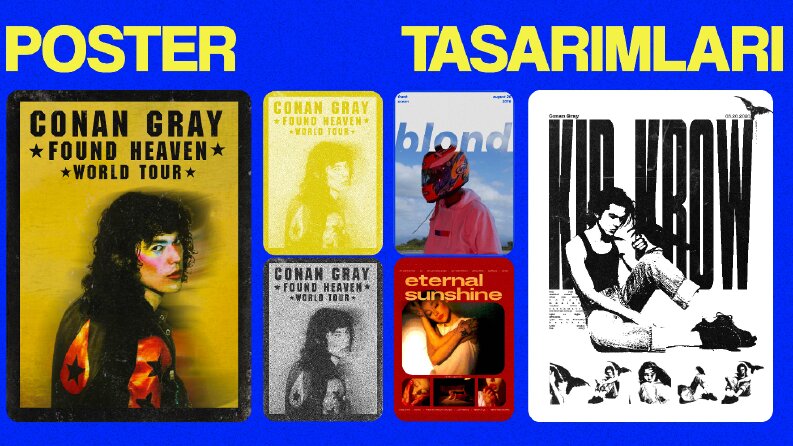 Poster - Afiş , Seri Afiş Tasarımları