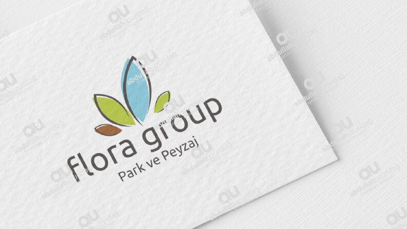 Flora Group Logo Tasarımları