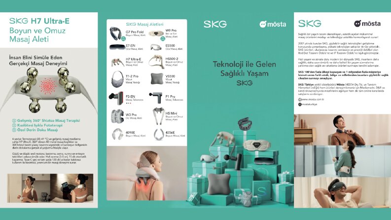 SKG Ürün Gamı Tanıtım Kataloğu & Broşür Tasarımı