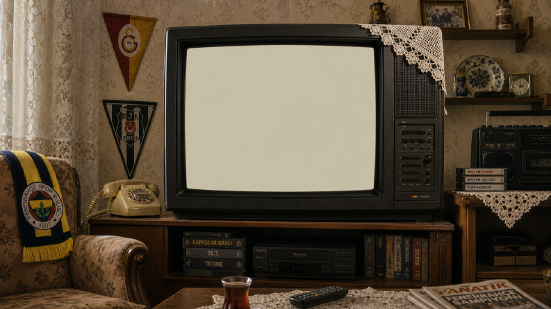 90'lar Nostalji ve Retro Oda Tasarımı - Konsept Çalışma