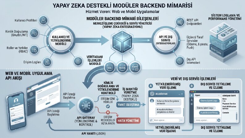 Ölçeklenebilir Backend ve REST API