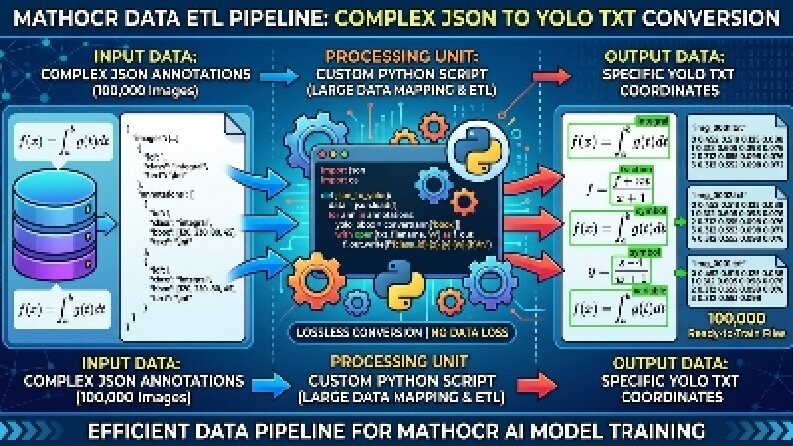 AI Veri Seti: 100 Bin JSON Kaydının YOLO Formatına Çevrimi