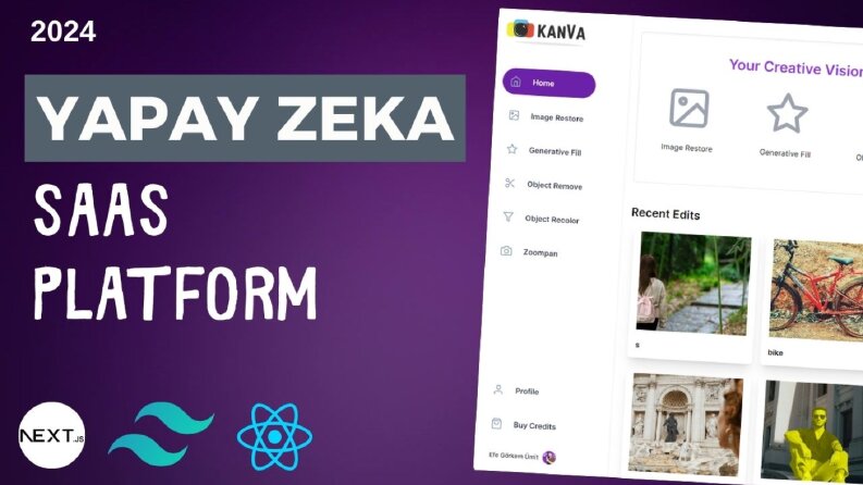 Yapay Zeka SaaS Platformu: Full Stack Geliştirme Projesi