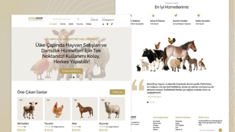 Hayvan Satış Sitesi