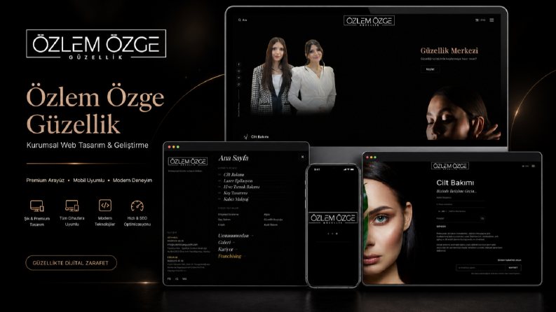 Özlem Özge Güzellik – Kurumsal Web Tasarım