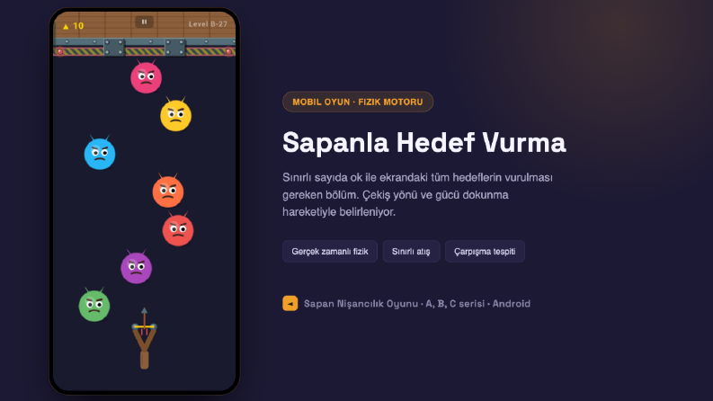 Level C-5 - Sapan & Ok Atış Mobil Oyunu