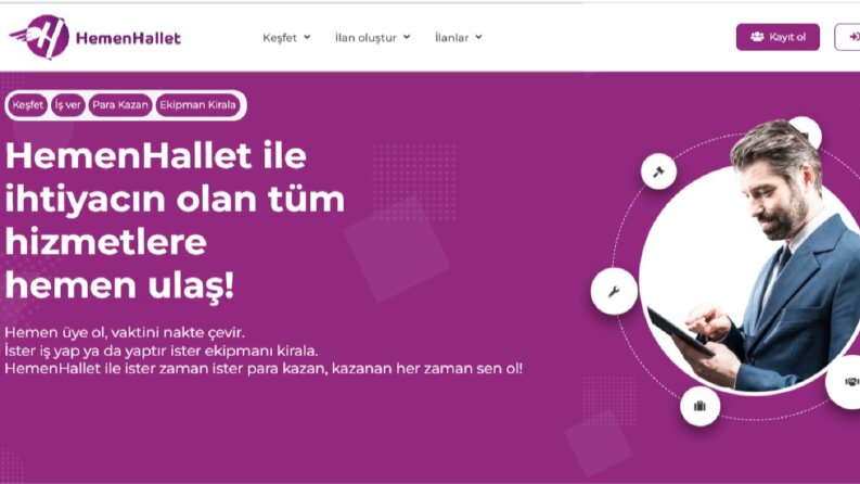 hemenhallet.com iş yap ya da yaptır