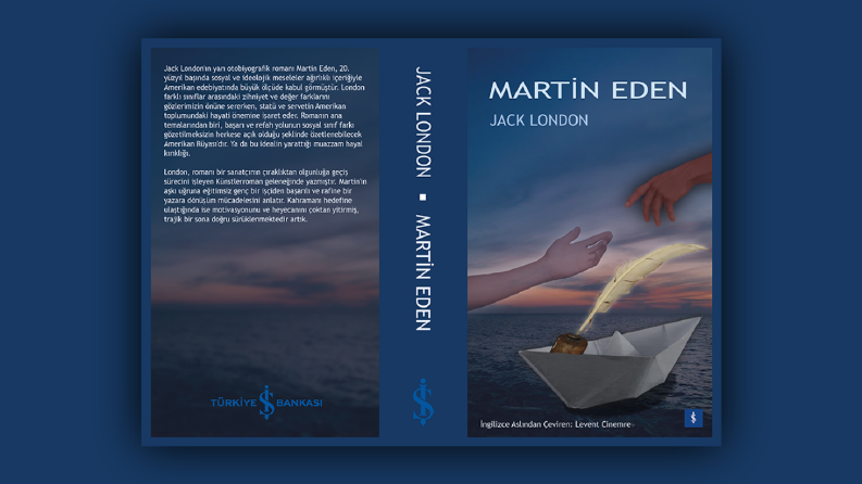 Jack London - Martin Eden Kitap Kapağı Tasarımı