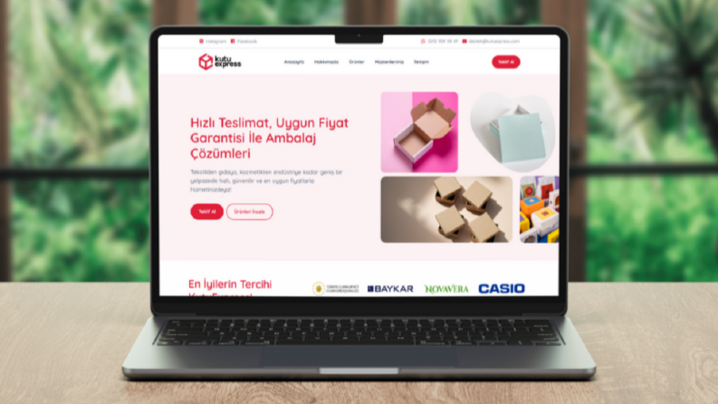 Kutu Express - Web Tasarım Projesi