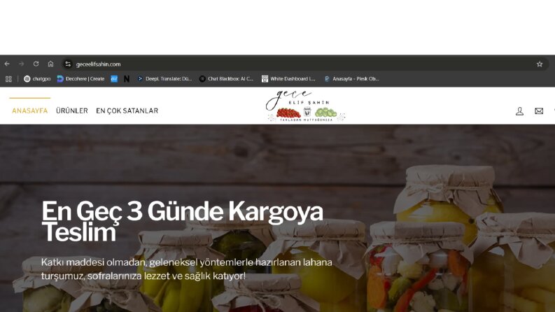 Konsept E-Ticaret Sitesi + Nilvera E-Fatura Entegrasyonu