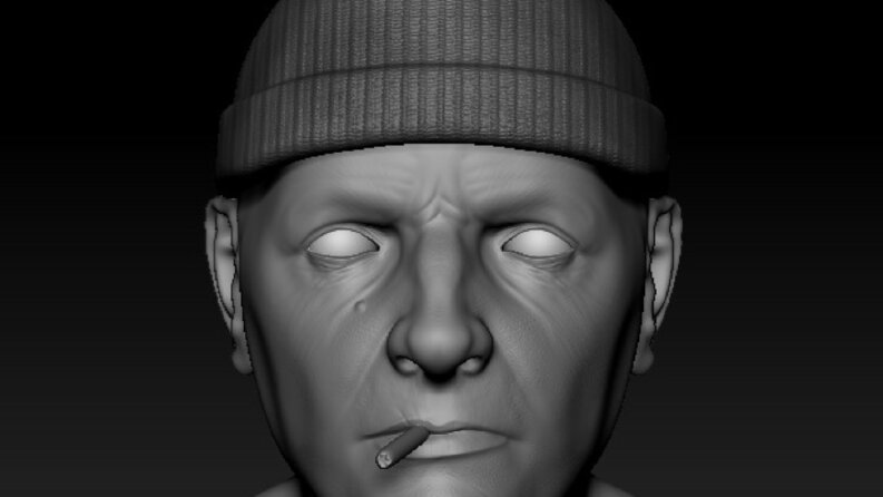 Face sketch 