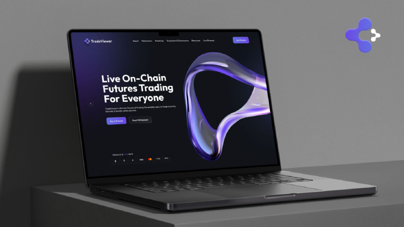 TradeViewer - Crypto Trading & Presale Web Design