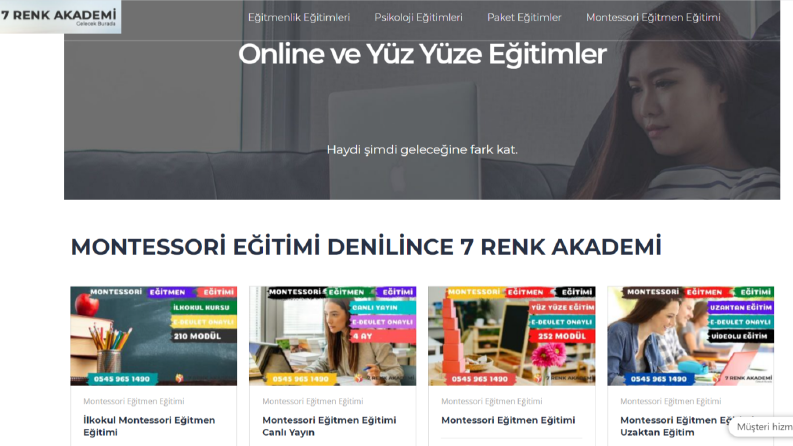 seminerbilgi.com websitesi içeriklerini hazırladık