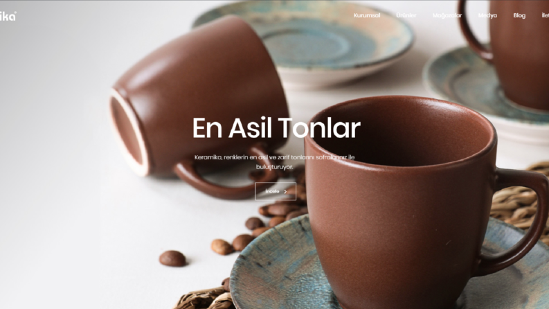 Keramika - Kurumsal Web Sitesi