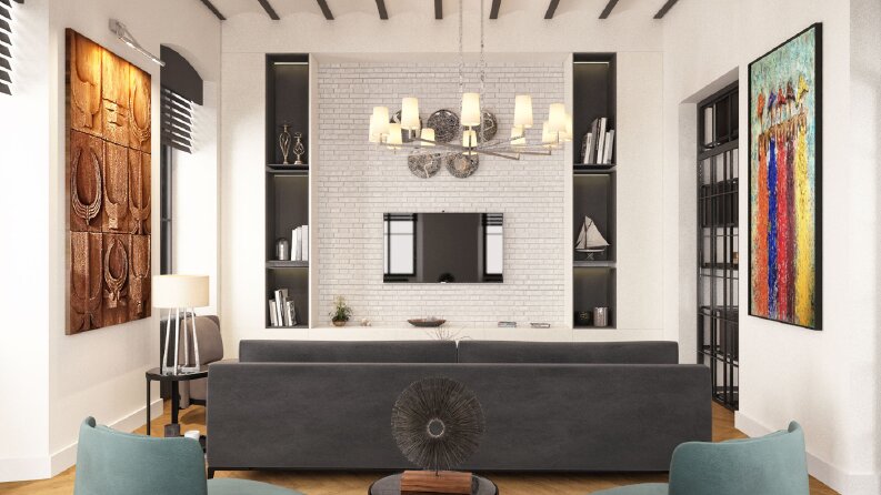 3D İÇ MEKAN # Tasarım ve Mimari Görselleştirme