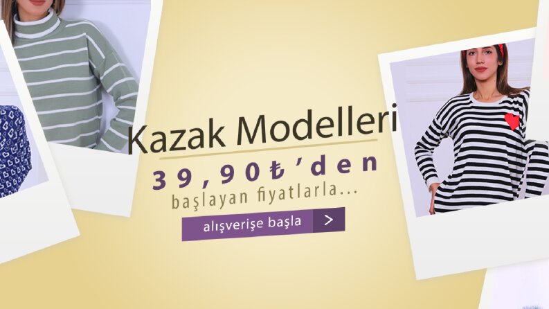 Giyim E-Ticaret Slider