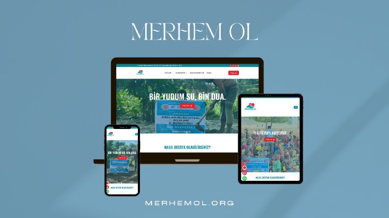 Merhem Ol | Kurumsal Dernek & Sosyal Sorumluluk Web Tasarımı