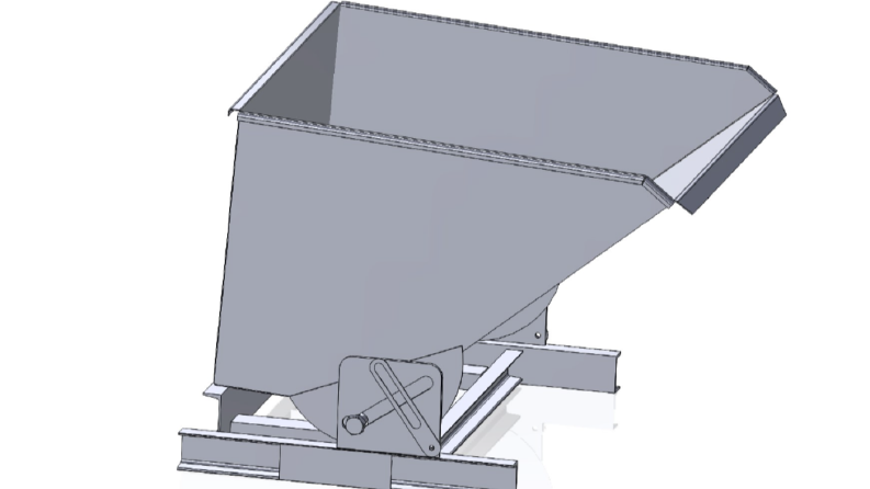3D Boşaltma Tertibatlı Konteyner