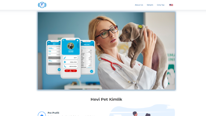 Havi Pet İçin yaptığımız Web sitesi