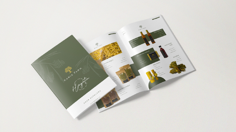 Kariafarm - Katalog Tasarımı