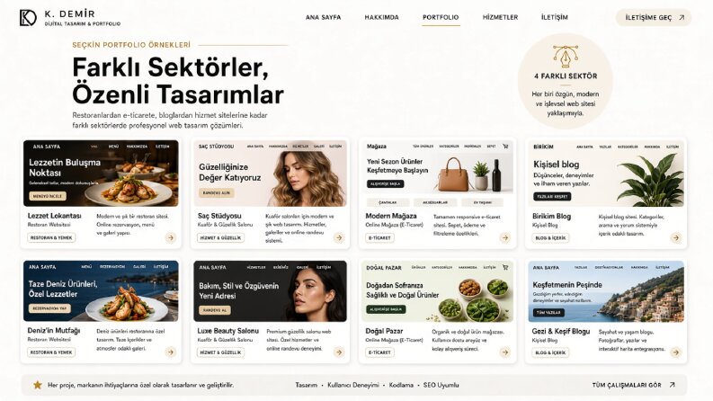 Profesyonel İşletme Web Sitesi Geliştirme