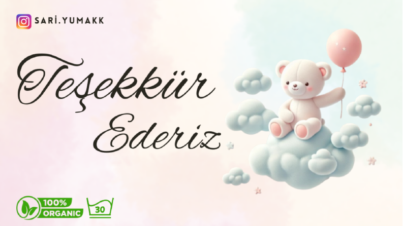 Bir Mağazanın Teşekkür Etiketi