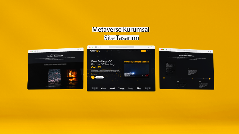 Metaverse kurumsal web site tasarımı