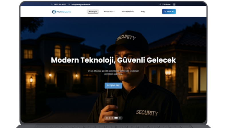 NovaGuard Kurumsal Web Tasarım
