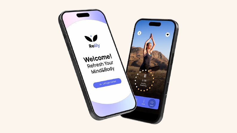 SaaS Wellness App Promo
