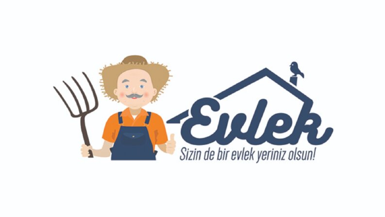 Evlek - Emlak Logo Tasarımı