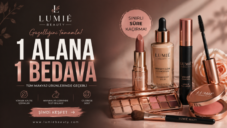 LUMIÉ BEAUTY - Banner Tasarımları