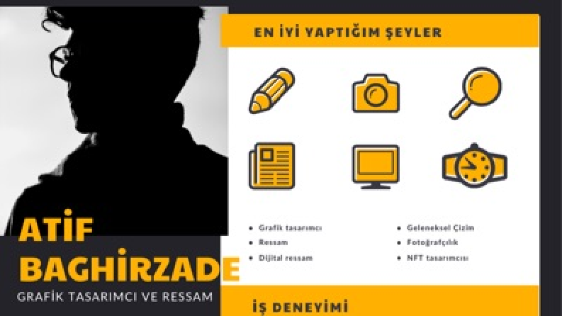 Cv özgeçmiş Türkçe
