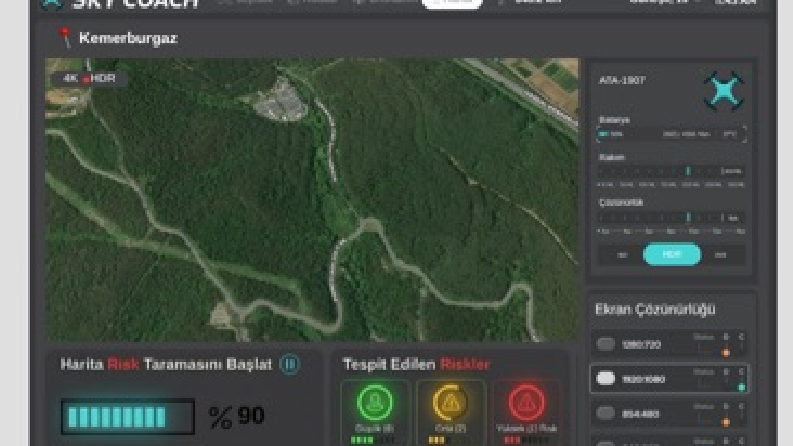 Drone Projesi - Arayüz Tasarımı