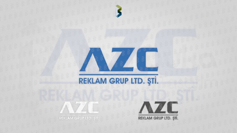 Azc Reklam Grup Logo Tasarımı